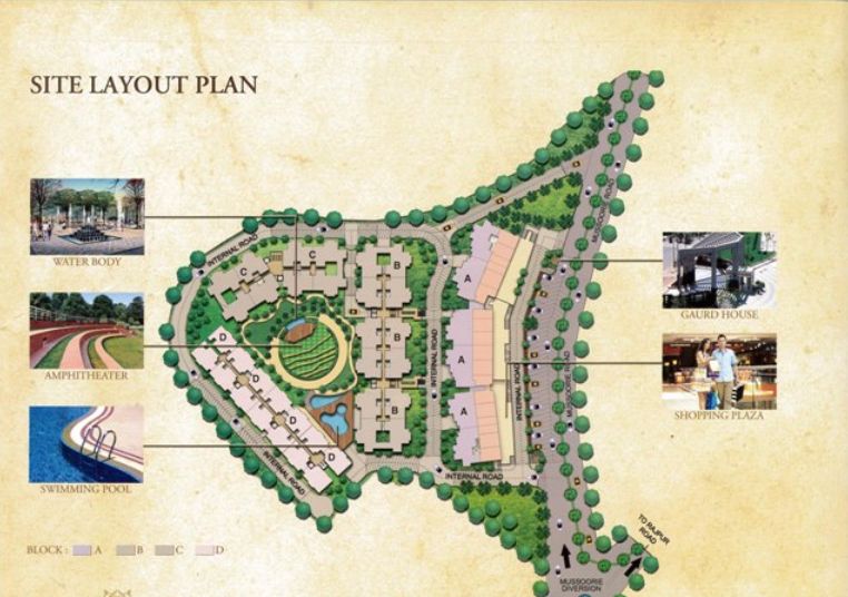 2 & 3 BHK Flats in Pacific Hills Rajpur Road,Dehradun New Apartment